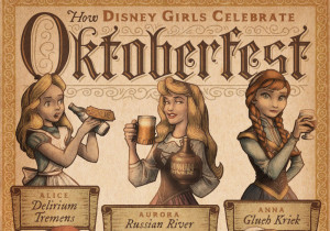 Quand les princesses Disney célèbrent l’Oktoberfest